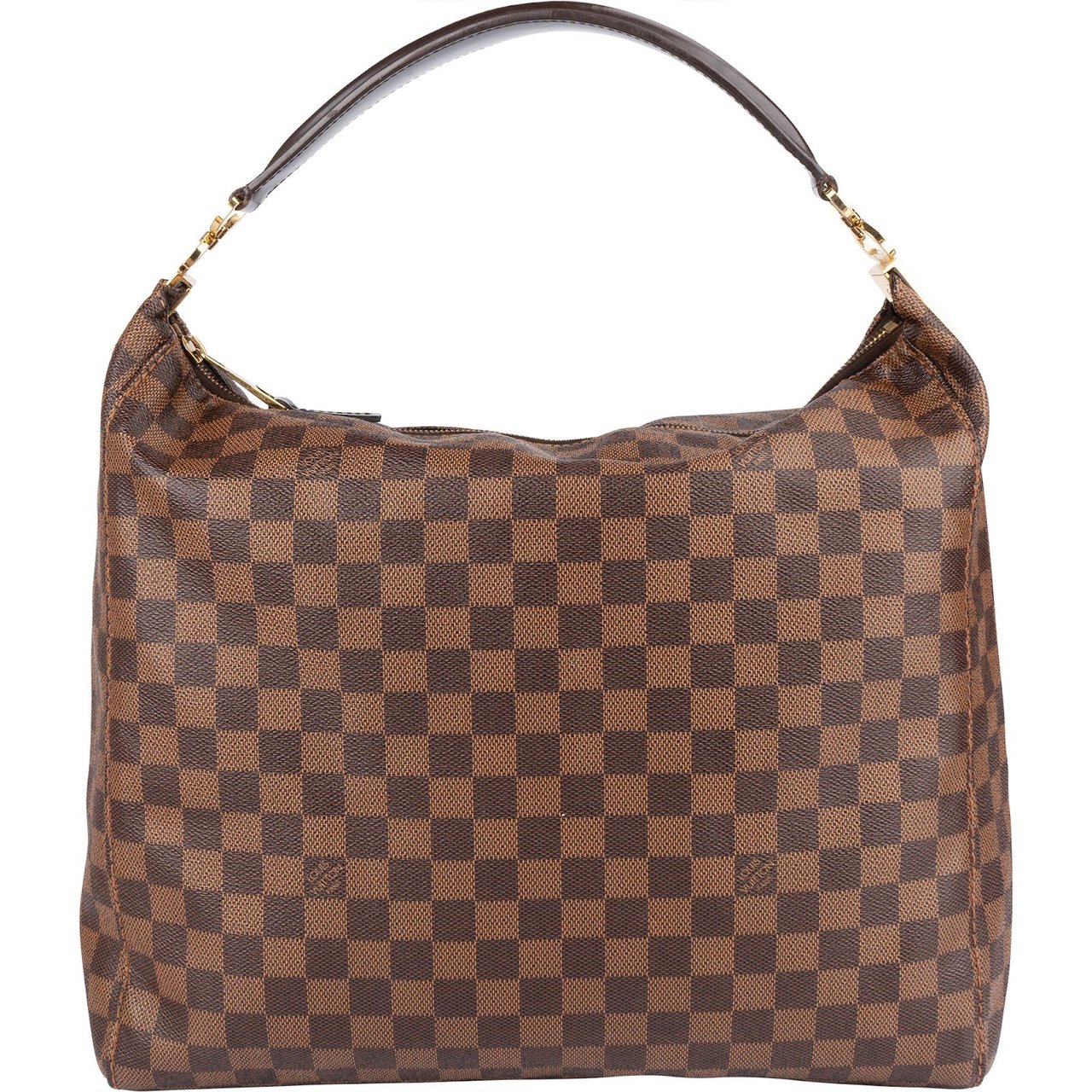 Louis Vuitton Louis Vuitton Monogram Damier Ebene Canvas Portobello GM Handbag Bruin
