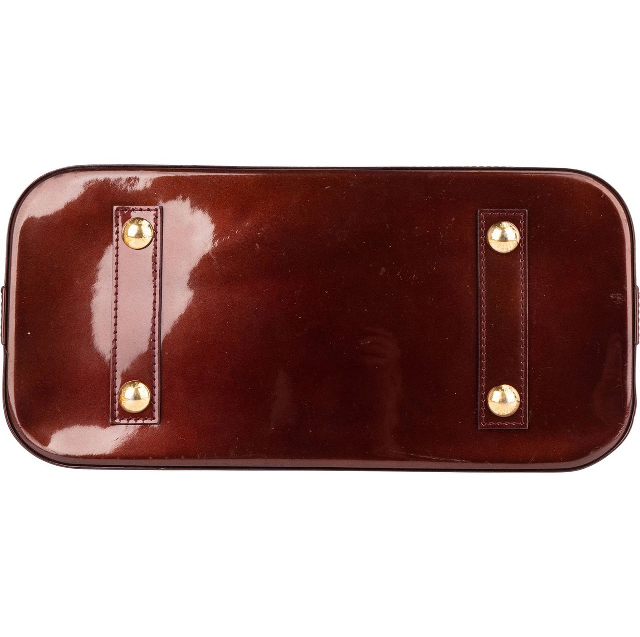 Louis Vuitton Louis Vuitton Monogram Vernis Leather Alma PM Handbag Divers