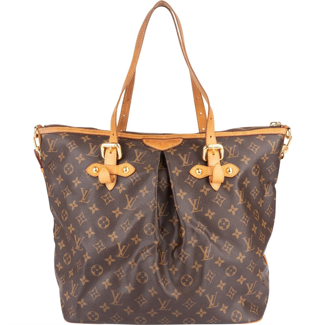 Louis Vuitton Louis Vuitton Monogram Canvas Palermo GM Shoulder Bag Bruin