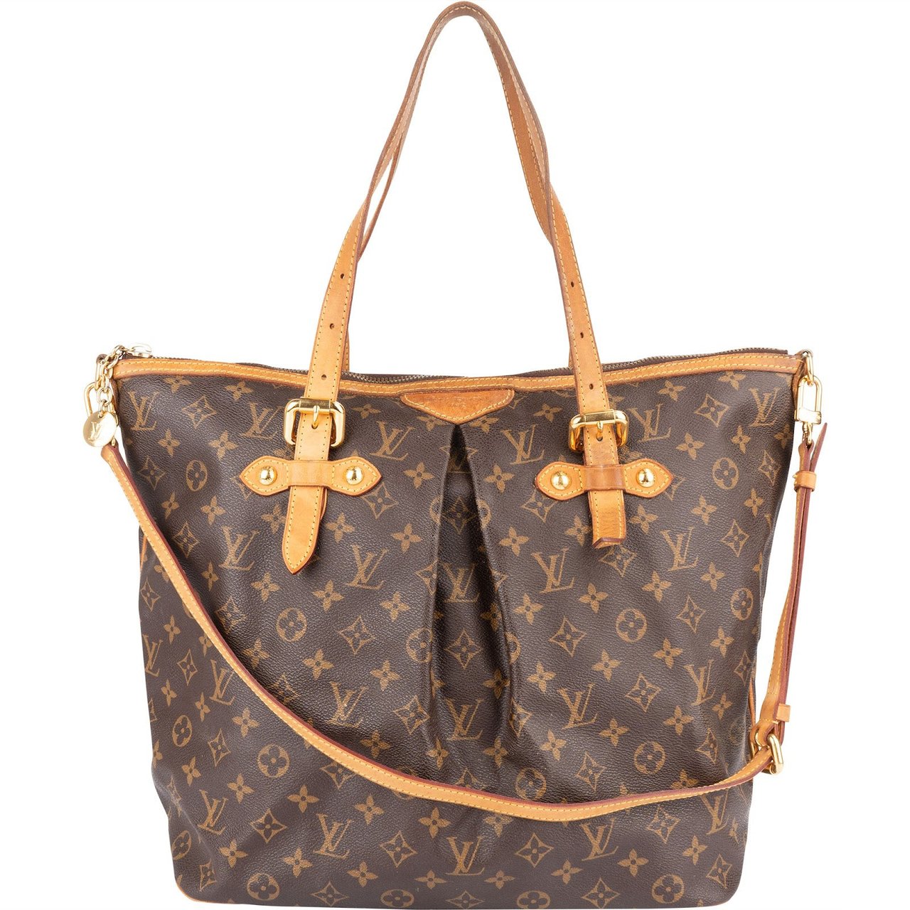 Louis Vuitton Louis Vuitton Monogram Canvas Palermo GM Shoulder Bag Bruin