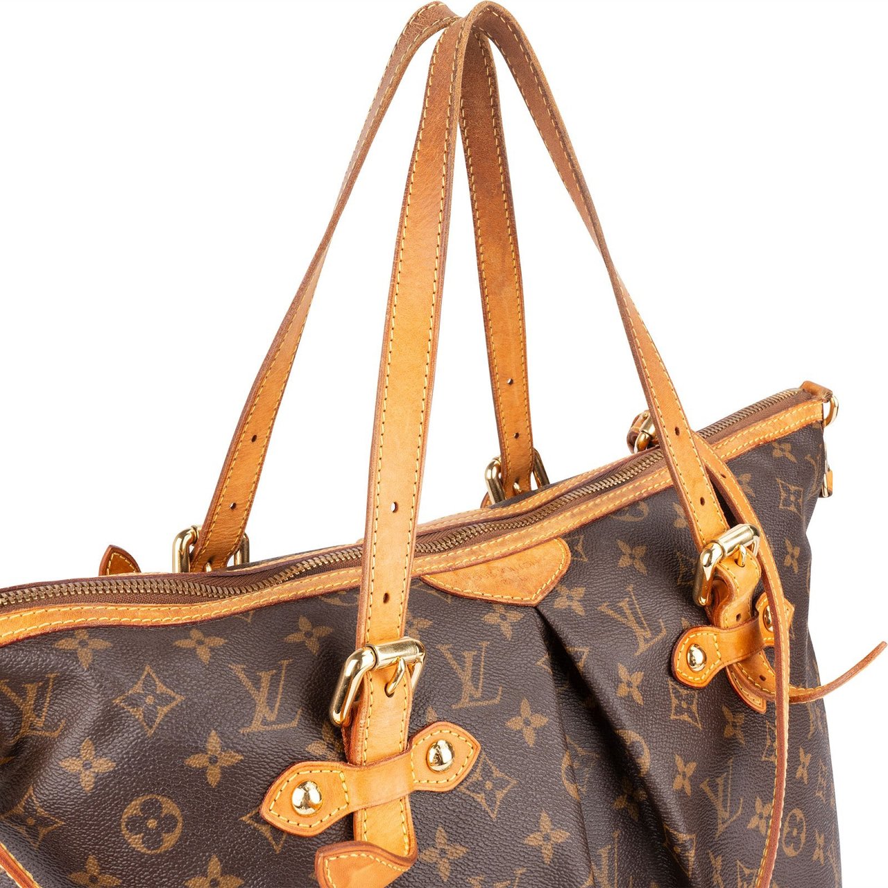 Louis Vuitton Louis Vuitton Monogram Canvas Palermo GM Shoulder Bag Bruin
