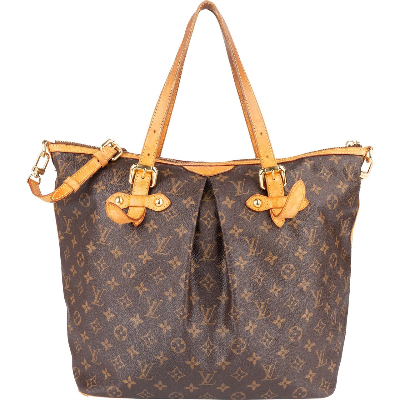 Louis Vuitton Louis Vuitton Monogram Canvas Palermo GM Shoulder Bag Bruin
