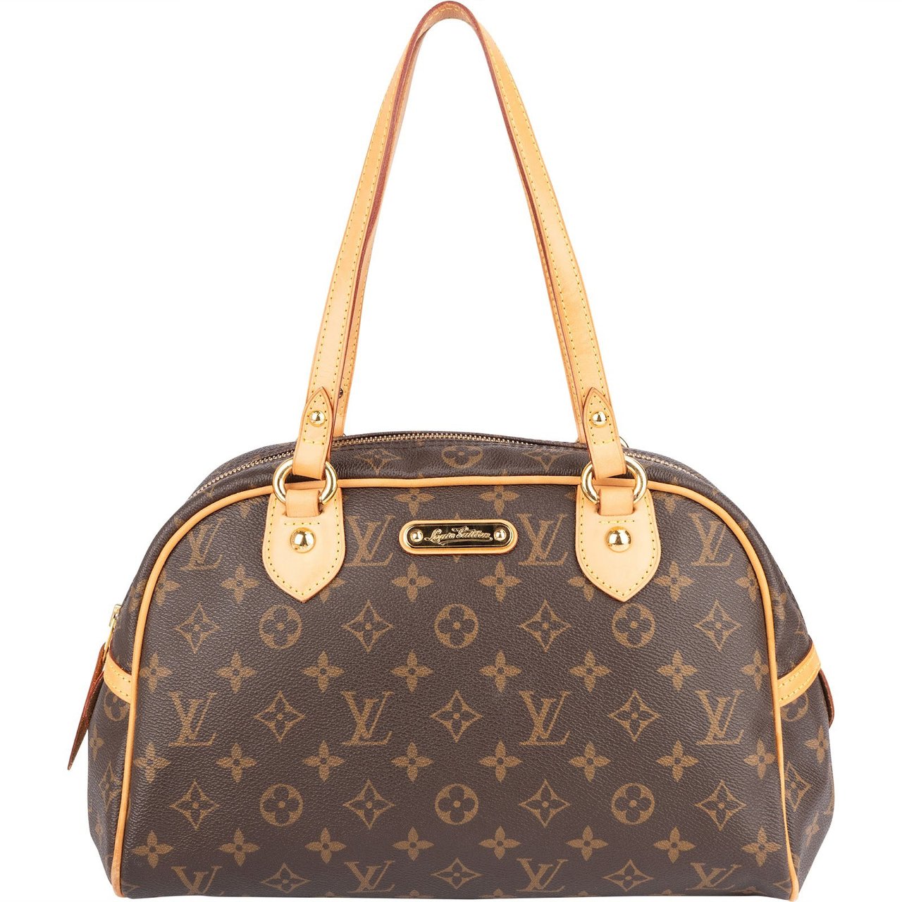 Louis Vuitton Louis Vuitton Monogram Canvas Montorgueil PM Shoulder Bag Bruin