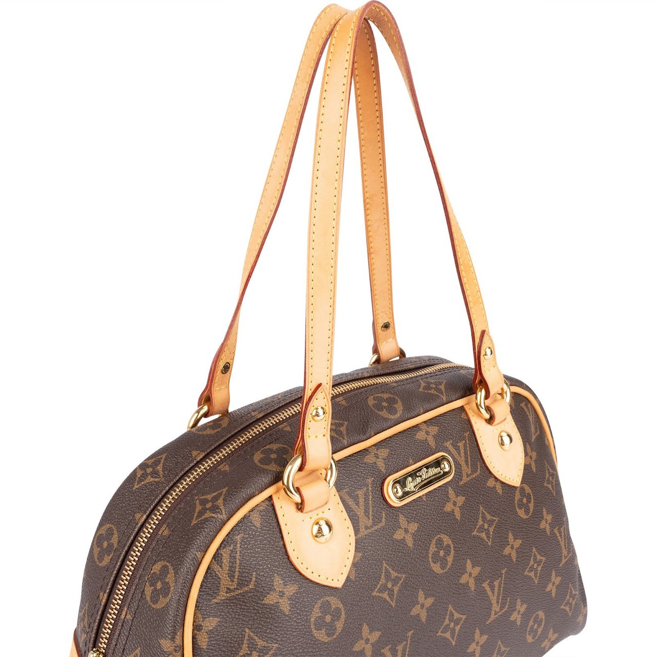 Louis Vuitton Louis Vuitton Monogram Canvas Montorgueil PM Shoulder Bag Bruin