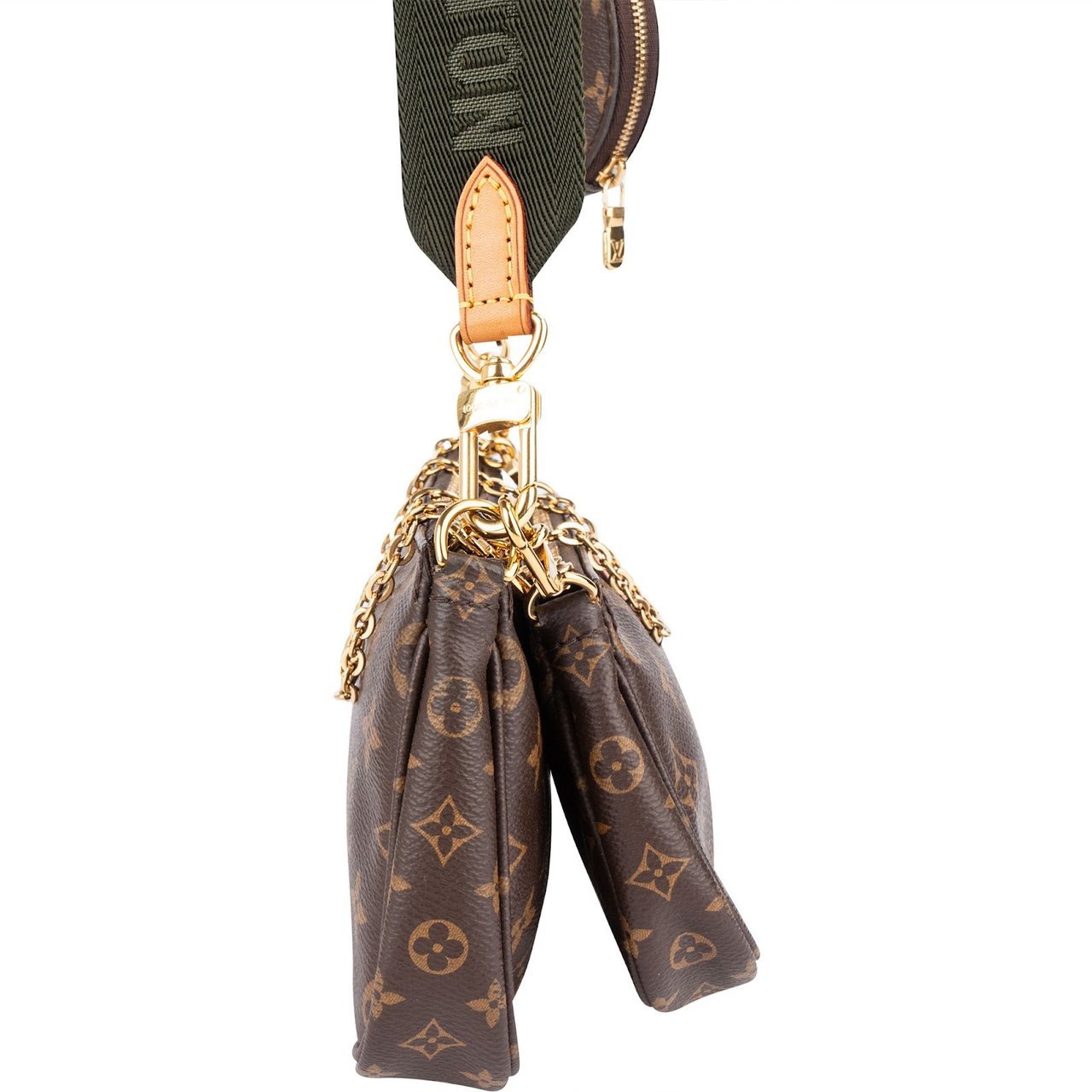 Louis Vuitton Louis Vuitton Monogram Canvas Multi Pochette Accessoires Crossbody Bag Bruin