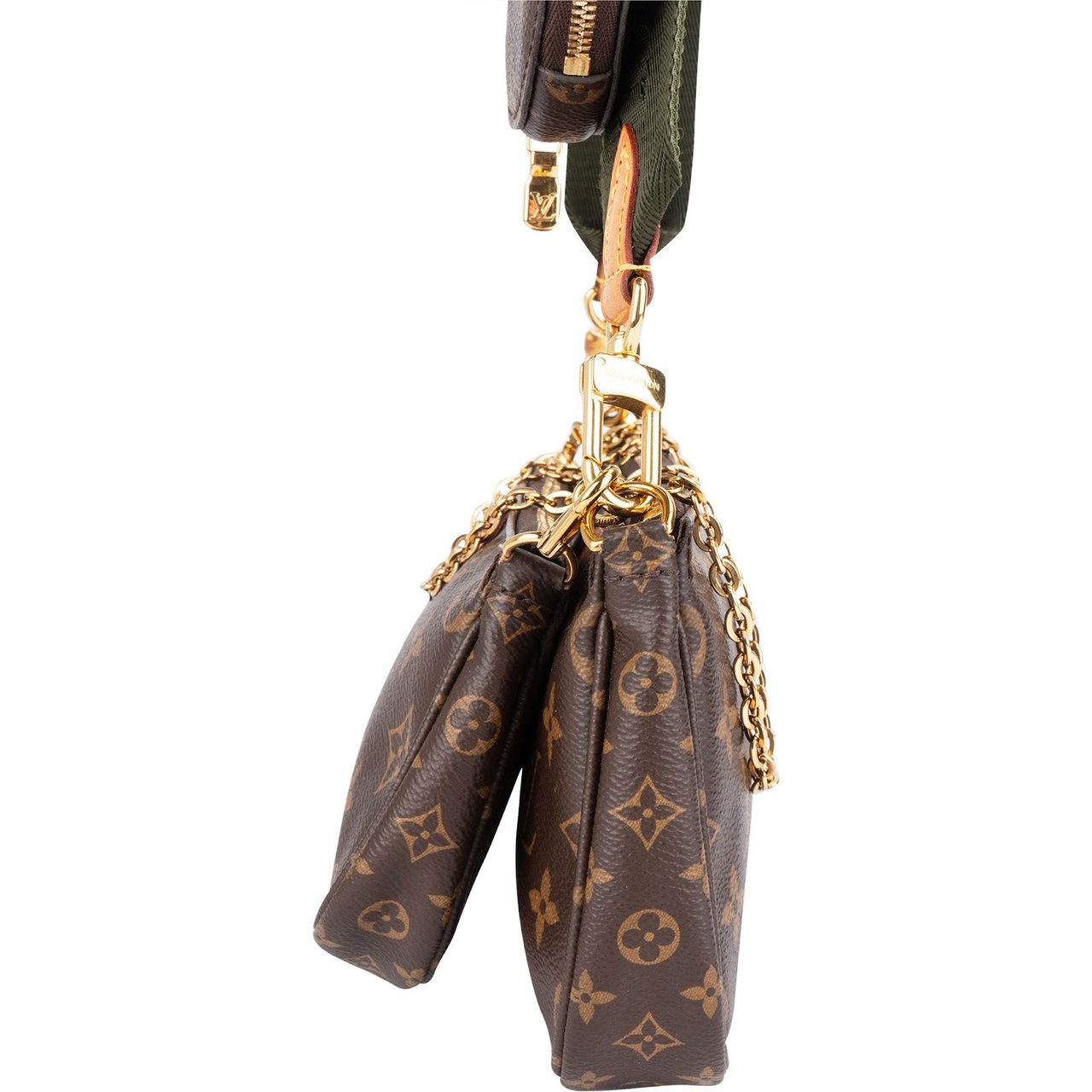 Louis Vuitton Louis Vuitton Monogram Canvas Multi Pochette Accessoires Crossbody Bag Bruin