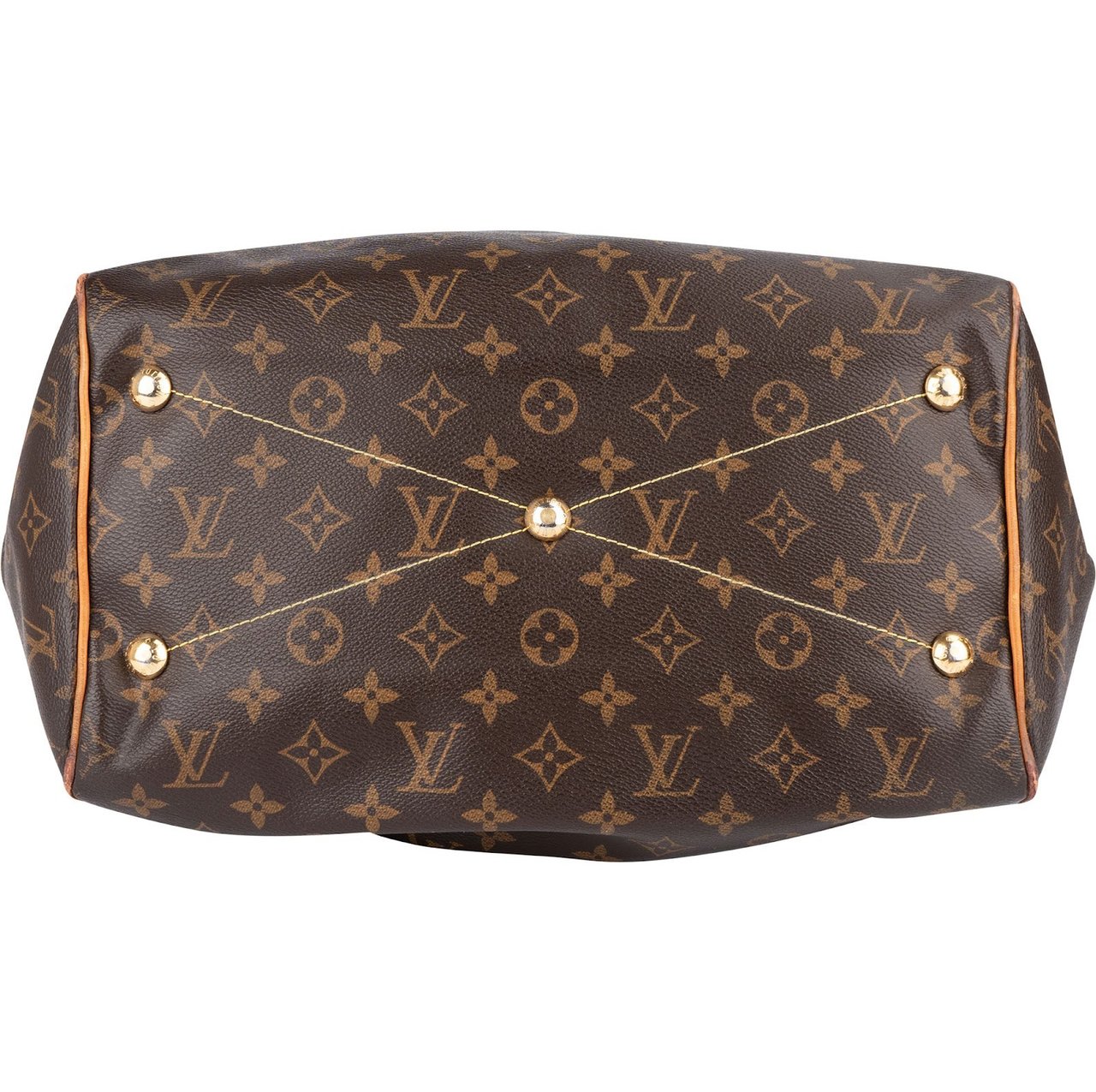 Louis Vuitton Louis Vuitton Monogram Canvas Tivoli GM Shoulder Bag Bruin