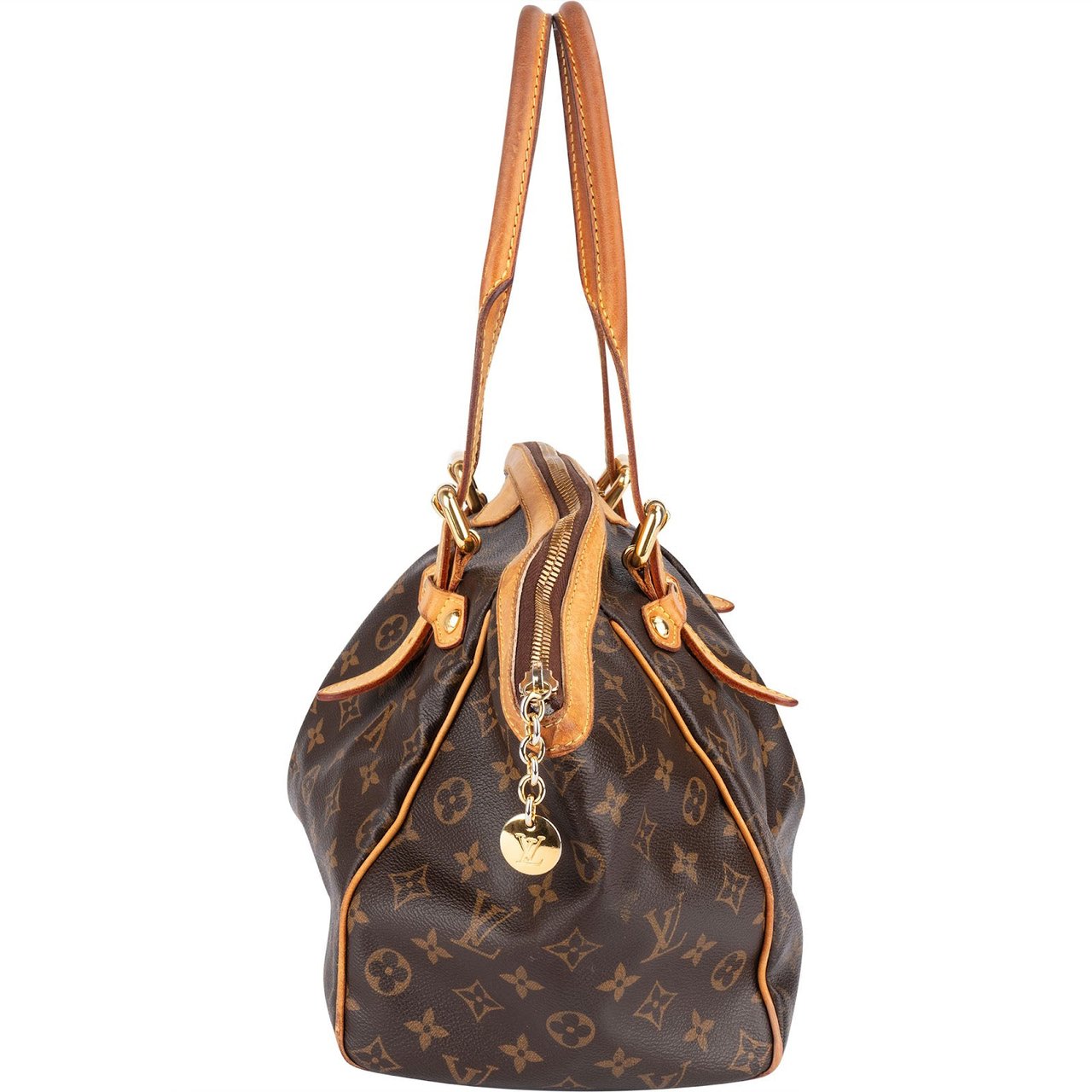 Louis Vuitton Louis Vuitton Monogram Canvas Tivoli GM Shoulder Bag Bruin