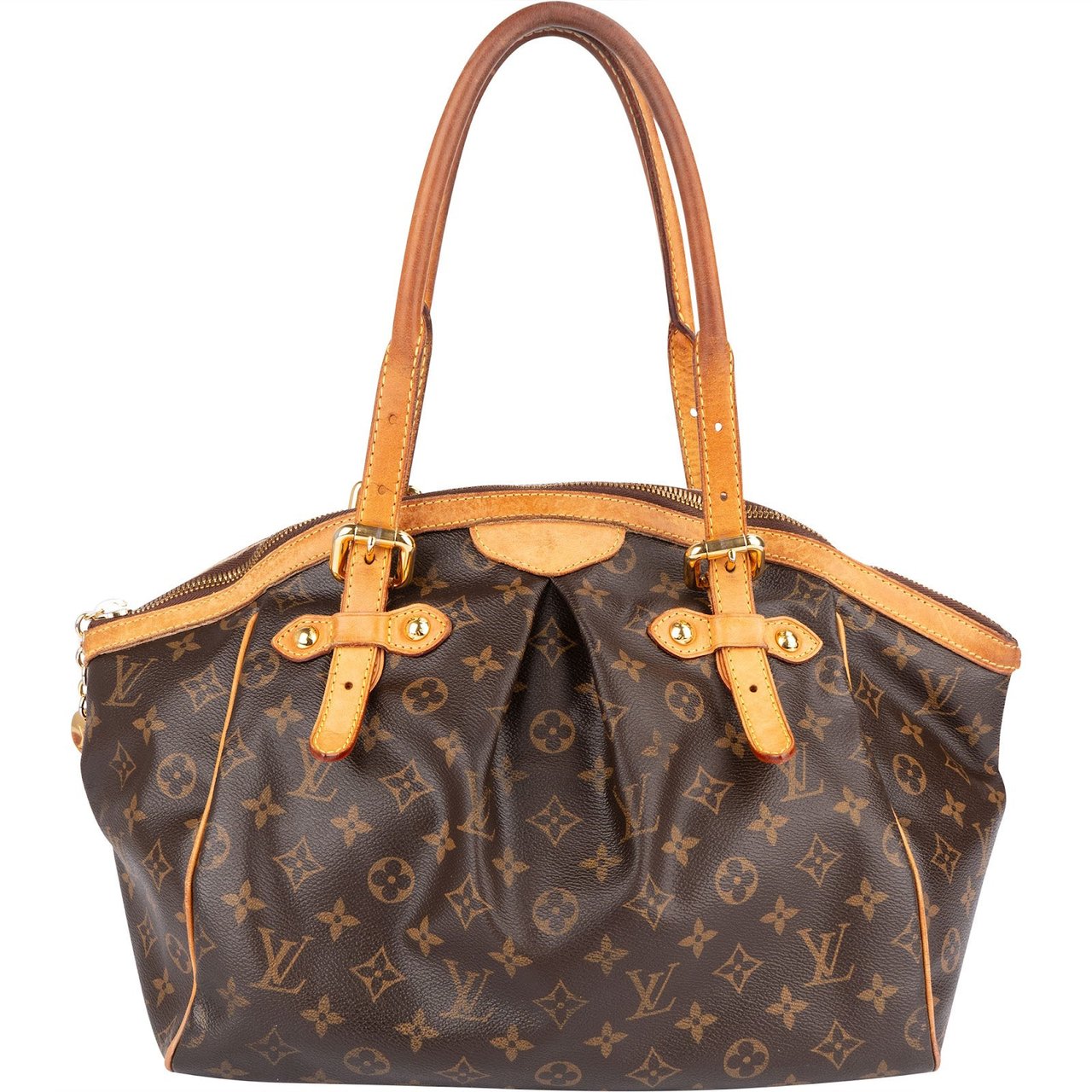 Louis Vuitton Louis Vuitton Monogram Canvas Tivoli GM Shoulder Bag Bruin