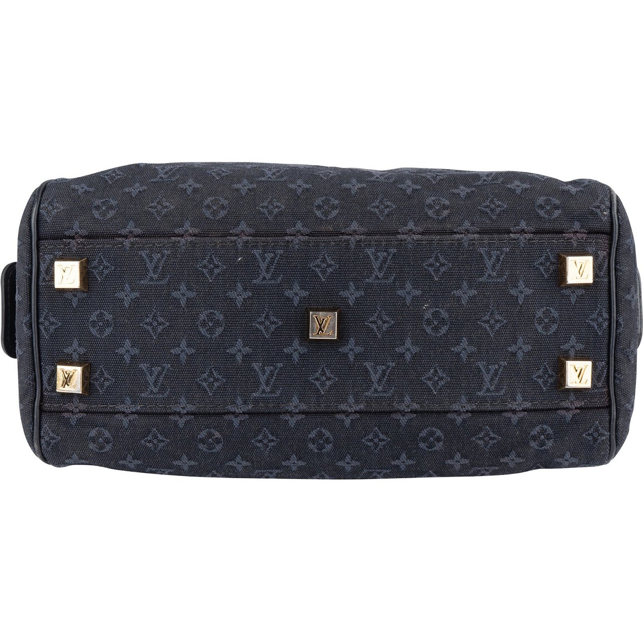 Louis Vuitton Louis Vuitton Mini Lin Monogram Josephine PM Handbag Blauw