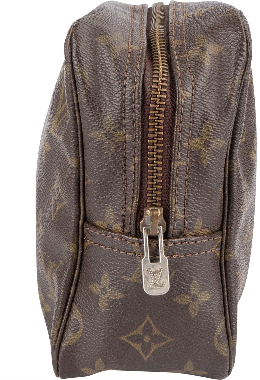 Louis Vuitton Louis Vuitton Monogram Canvas Trousse Toilette 27 Clutch Bruin