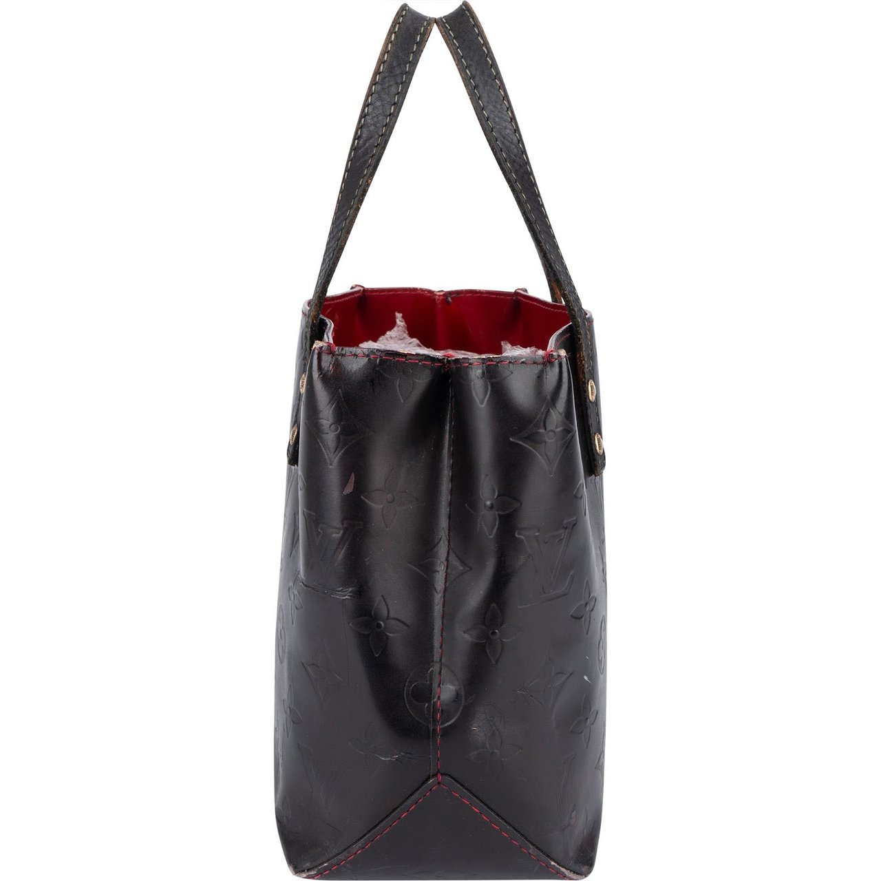 Louis Vuitton Louis Vuitton Monogram Vernis Reade PM Handbag Zwart