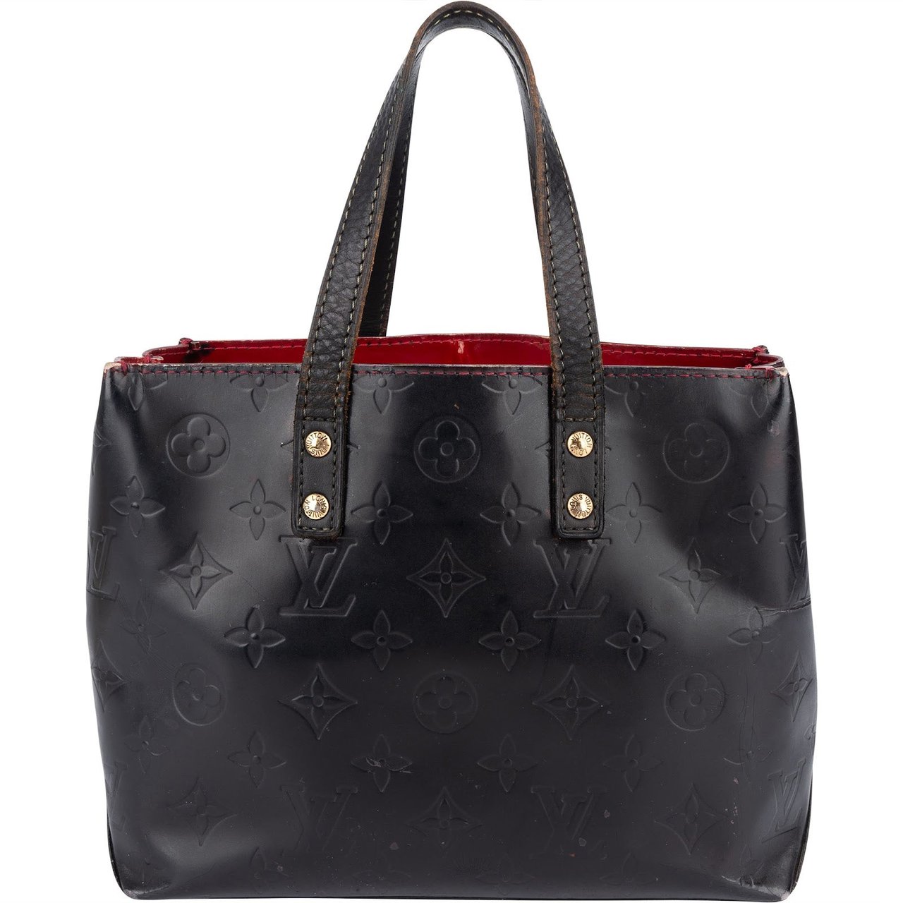 Louis Vuitton Louis Vuitton Monogram Vernis Reade PM Handbag Zwart