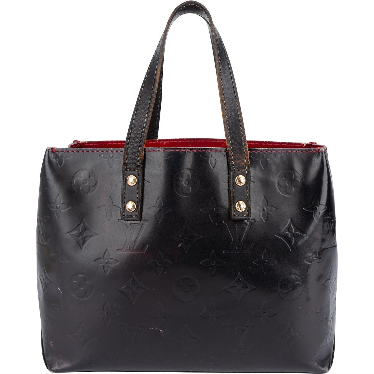 Louis Vuitton Louis Vuitton Monogram Vernis Reade PM Handbag Zwart