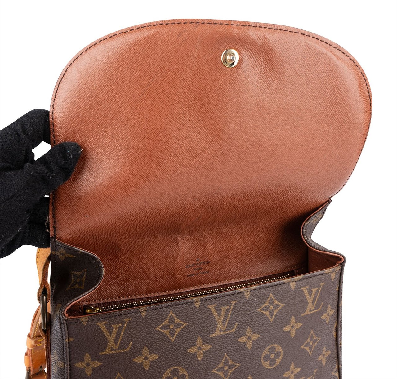 Louis Vuitton Louis Vuitton Monogram Canvas Saint Cloud GM Crossbody Bag Bruin