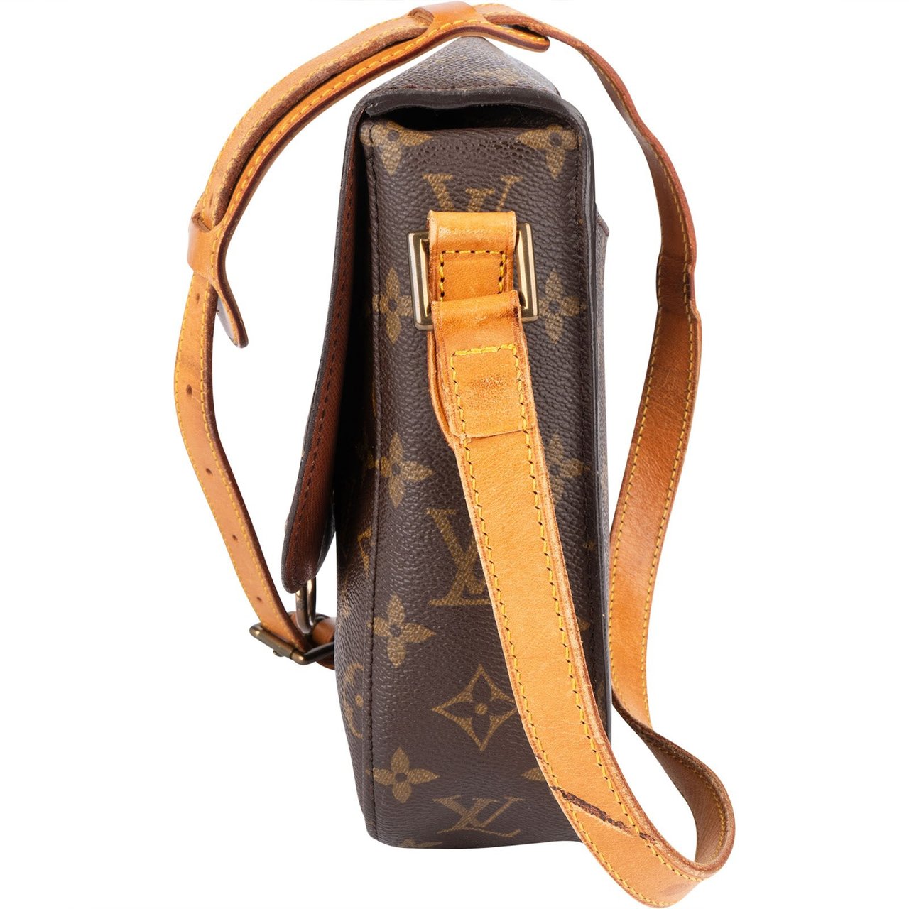 Louis Vuitton Louis Vuitton Monogram Canvas Saint Cloud GM Crossbody Bag Bruin