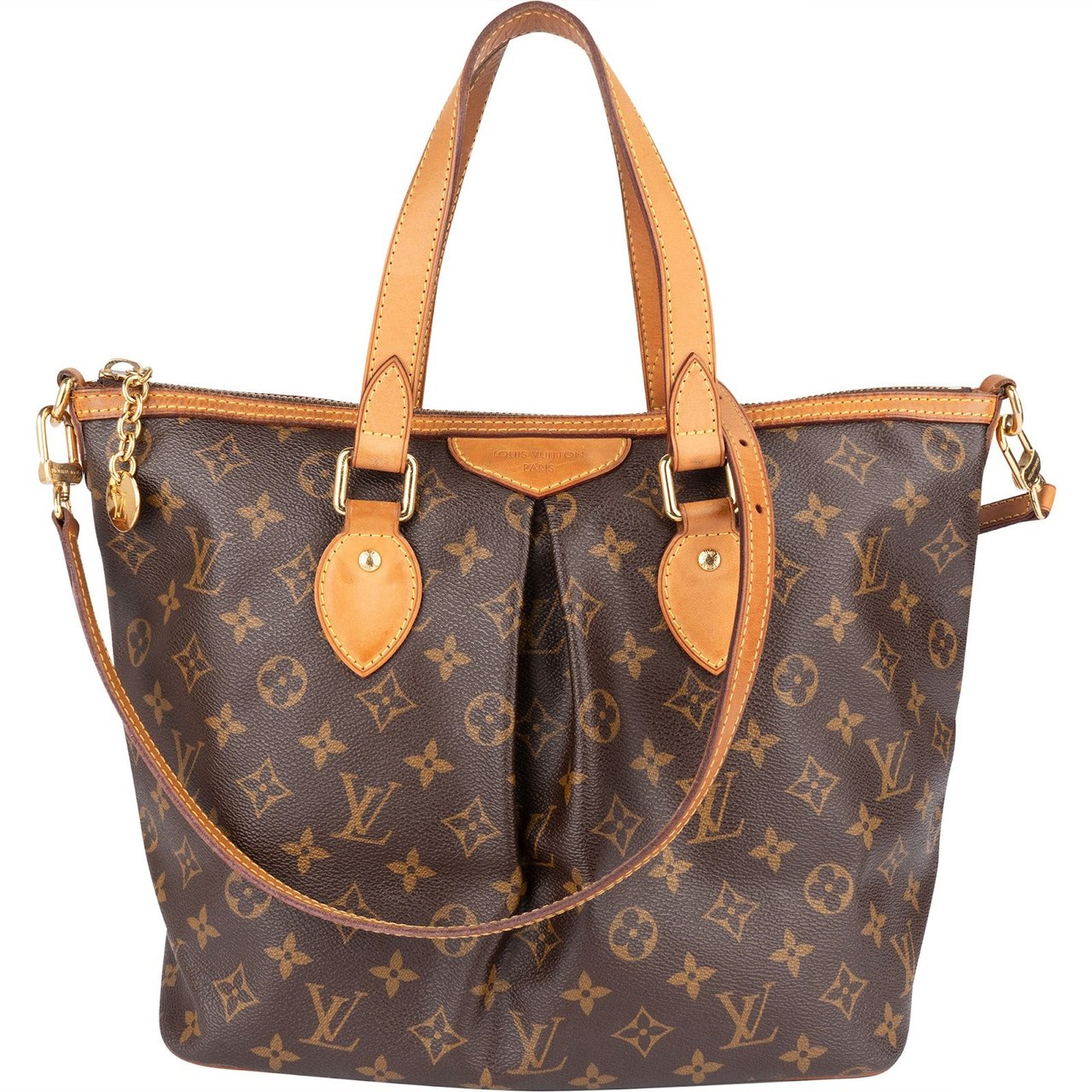 Louis Vuitton Louis Vuitton Monogram Canvas Palermo PM Shoulder Bag Bruin