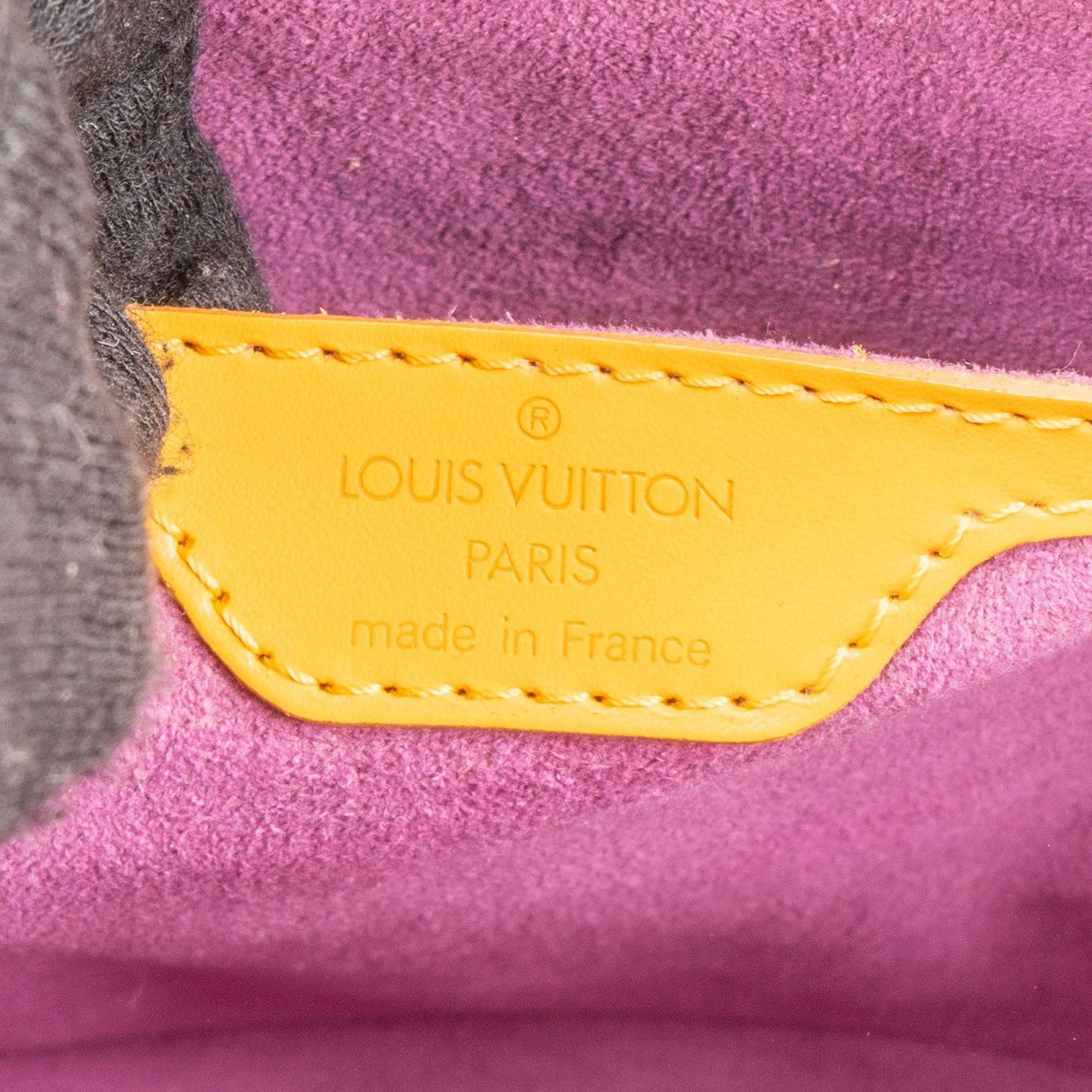 Louis Vuitton Louis Vuitton Yellow Epi Leather Sac St. Jacques PM  Handbag Geel