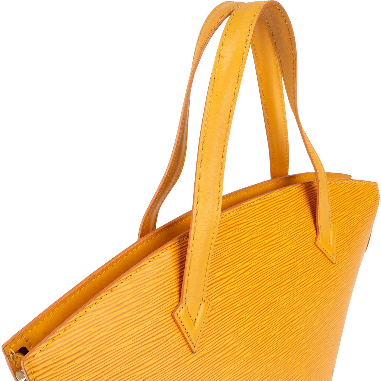 Louis Vuitton Louis Vuitton Yellow Epi Leather Sac St. Jacques PM  Handbag Geel