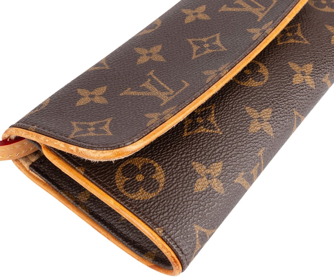 Louis Vuitton Louis Vuitton Monogram Canvas Twin Pochette Crossbody Bag Bruin