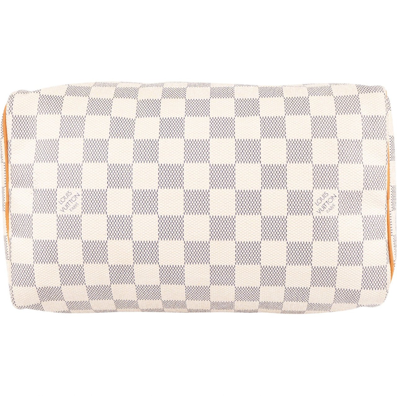 Louis Vuitton Louis Vuitton Monogram Damier Azur Canvas Speedy 25 Handbag Wit