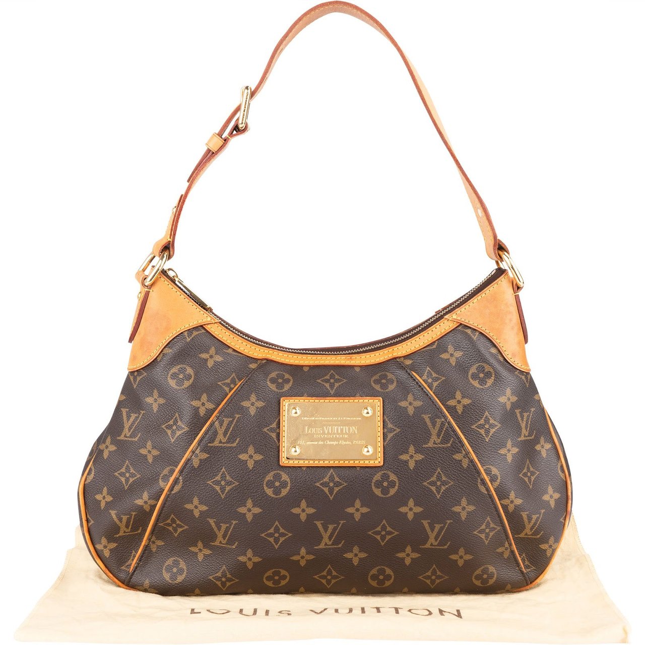 Louis Vuitton Louis Vuitton Monogram Canvas Thames GM Shoulder Bag Bruin