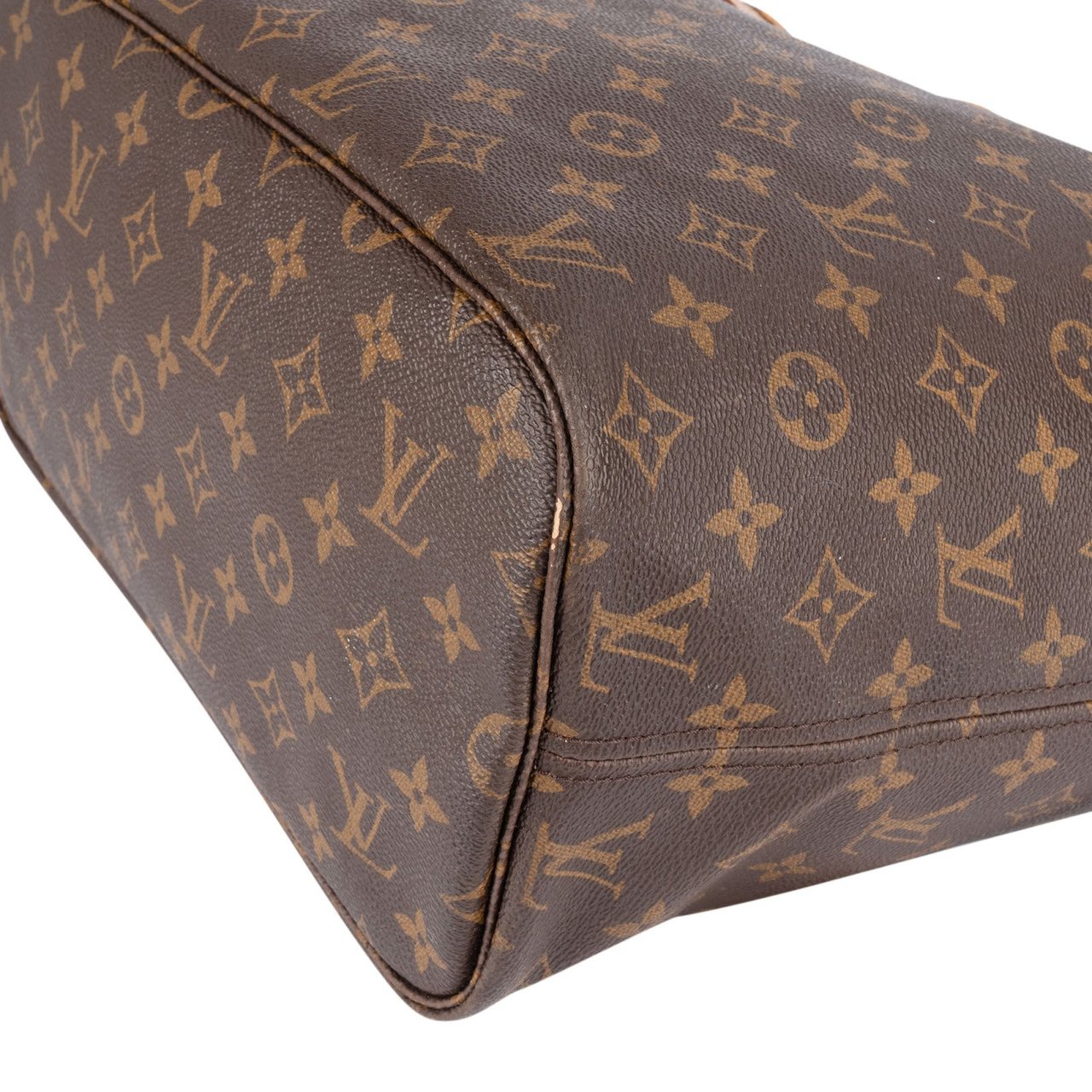 Louis Vuitton Louis Vuitton Monogram Canvas Neverfull MM Shoulder Bag Bruin