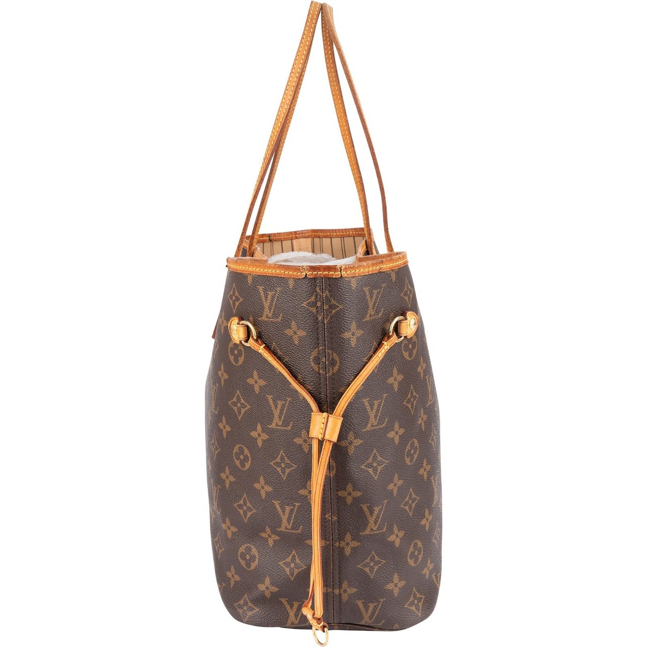 Louis Vuitton Louis Vuitton Monogram Canvas Neverfull MM Shoulder Bag Bruin