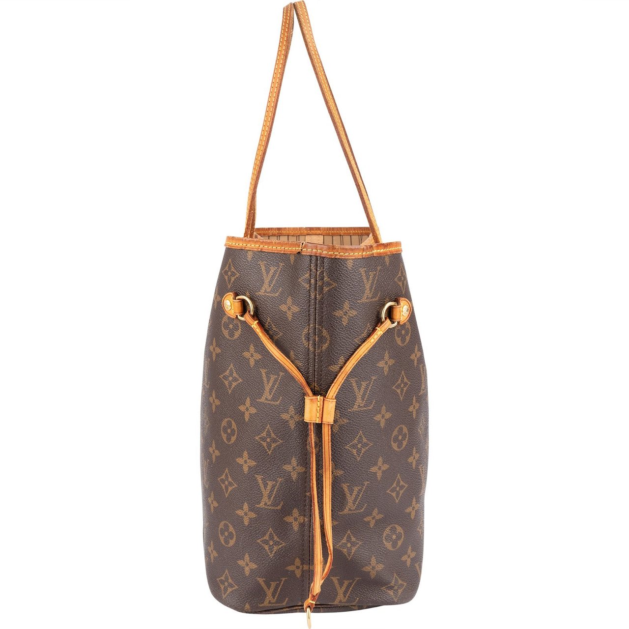 Louis Vuitton Louis Vuitton Monogram Canvas Neverfull MM Shoulder Bag Bruin