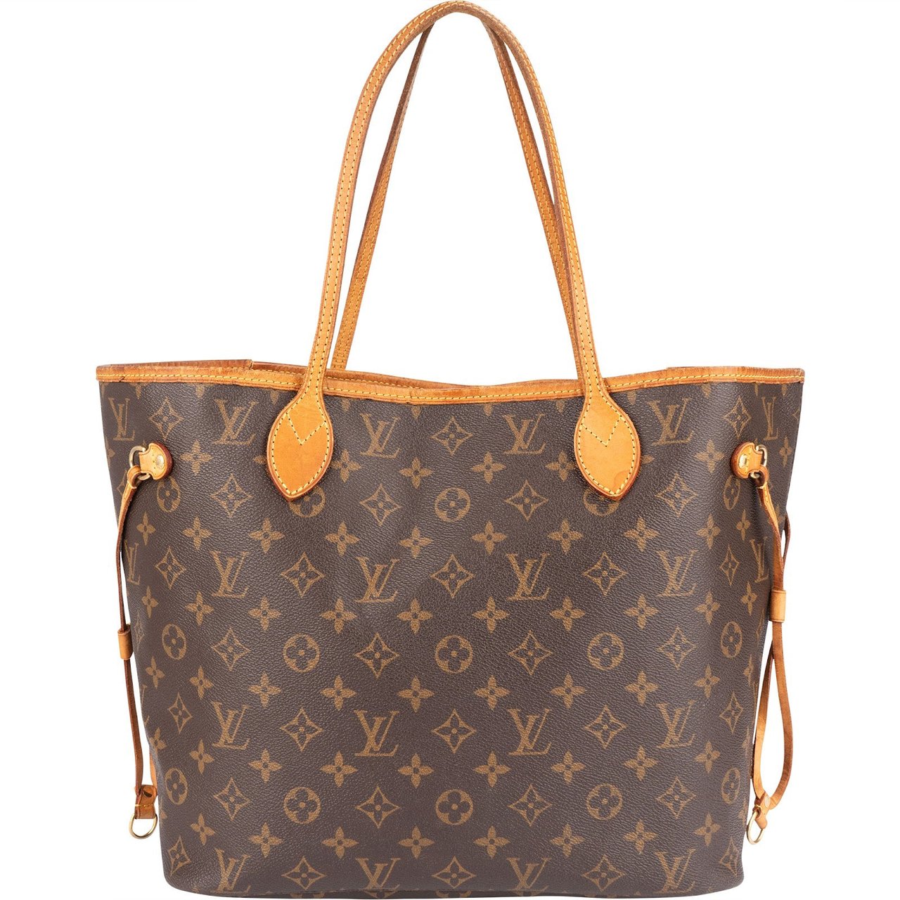 Louis Vuitton Louis Vuitton Monogram Canvas Neverfull MM Shoulder Bag Bruin