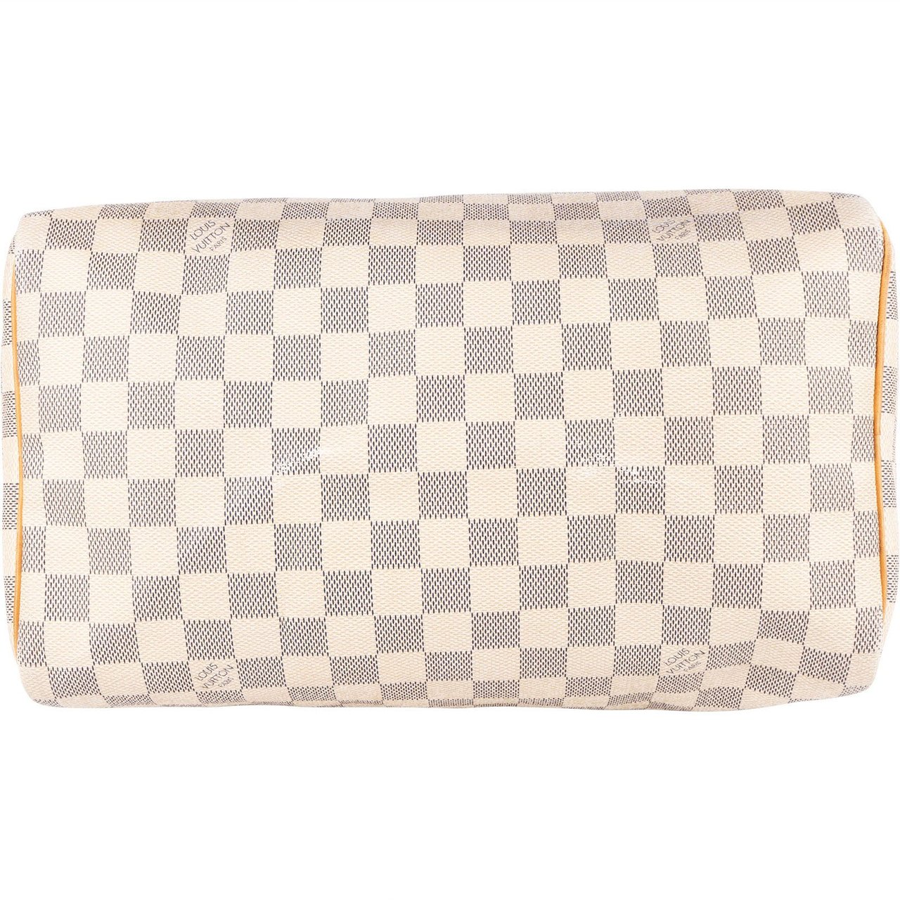 Louis Vuitton Monogram Damier Azur Speedy 30 Handbag Wit