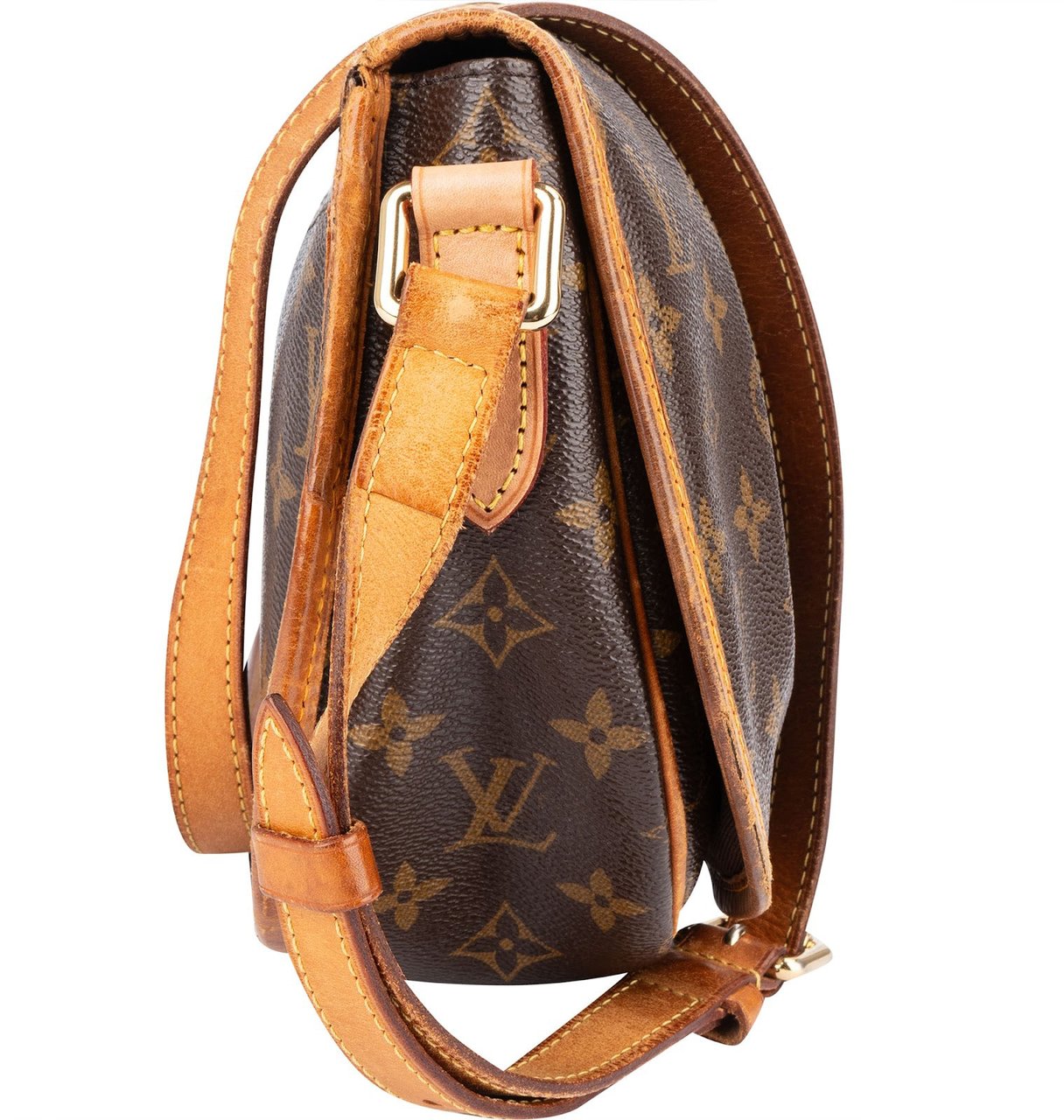 Louis Vuitton Louis Vuitton Monogram Canvas Menilmontant PM Crossbody Bag Bruin