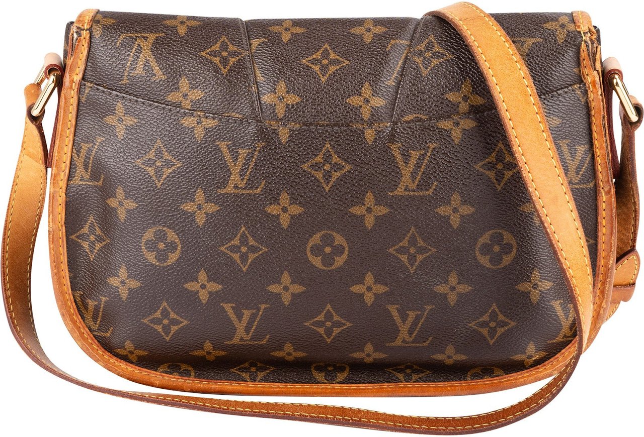 Louis Vuitton Louis Vuitton Monogram Canvas Menilmontant PM Crossbody Bag Bruin