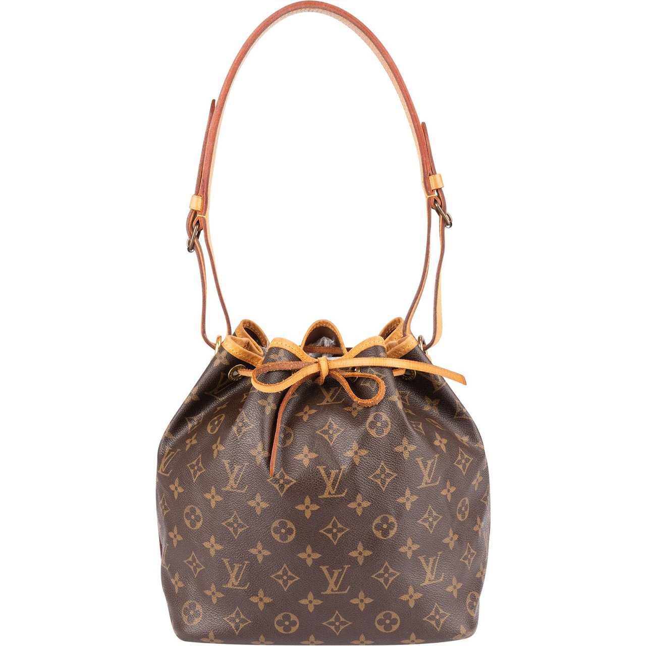 Louis Vuitton Louis Vuitton Monogram Canvas Sac Noé Petit Shoulder Bag Bruin
