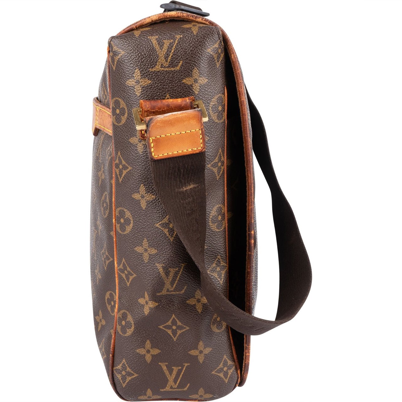 Louis Vuitton Louis Vuitton Monogram Canvas Abbesses Messenger Crossbody Bag Bruin