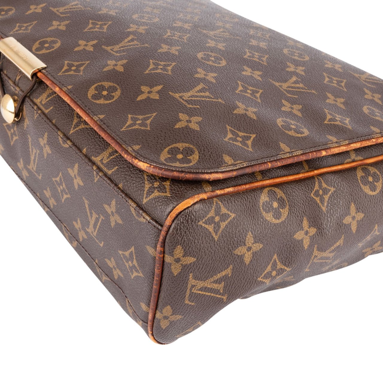 Louis Vuitton Louis Vuitton Monogram Canvas Abbesses Messenger Crossbody Bag Bruin