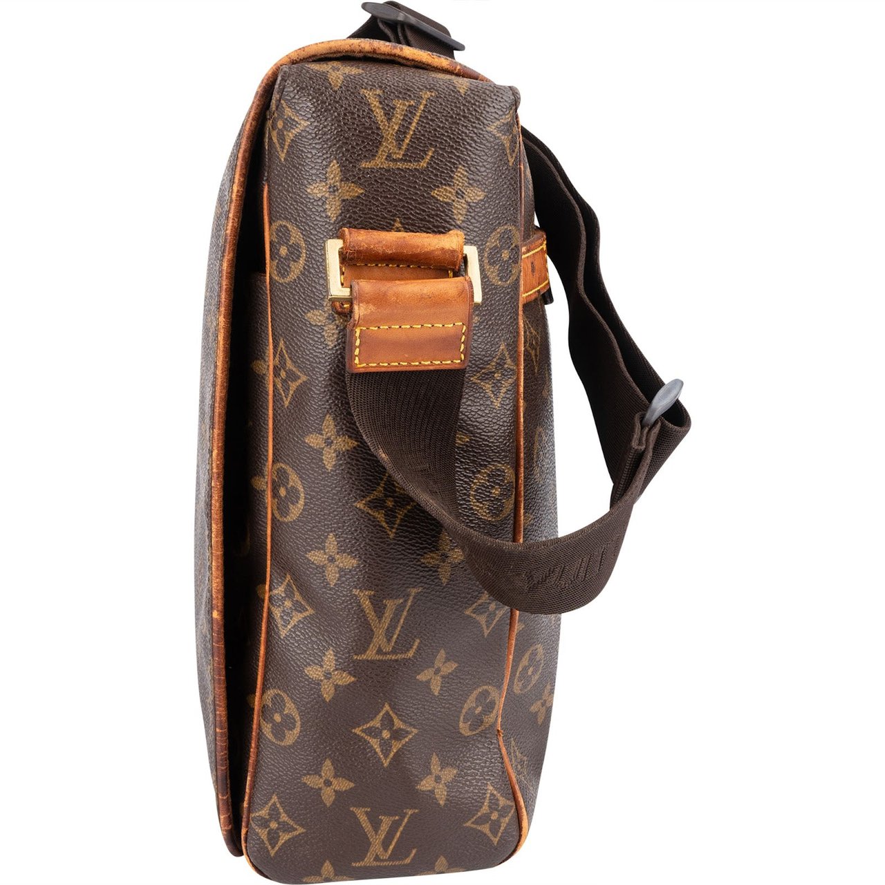 Louis Vuitton Louis Vuitton Monogram Canvas Abbesses Messenger Crossbody Bag Bruin