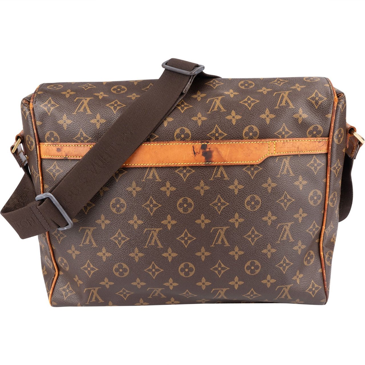 Louis Vuitton Louis Vuitton Monogram Canvas Abbesses Messenger Crossbody Bag Bruin