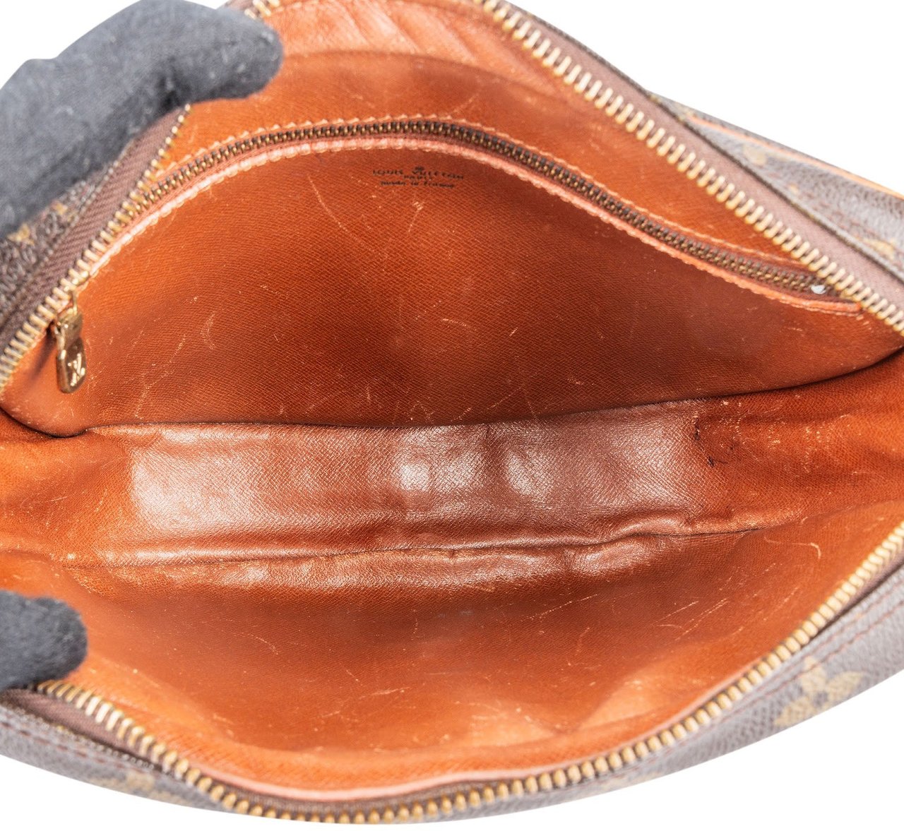 Louis Vuitton Louis Vuitton Monogram Canvas Jeune Fille MM Crossbody Bag Bruin