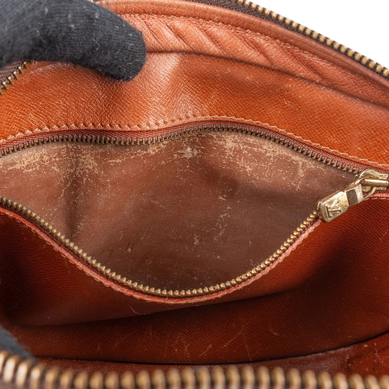 Louis Vuitton Louis Vuitton Monogram Canvas Jeune Fille MM Crossbody Bag Bruin