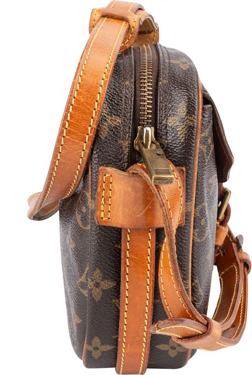 Louis Vuitton Louis Vuitton Monogram Canvas Jeune Fille MM Crossbody Bag Bruin