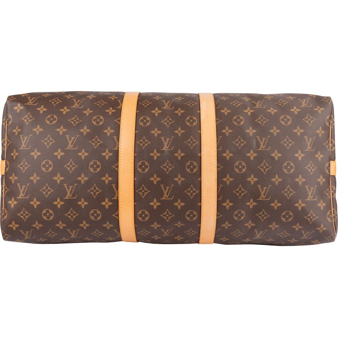 Louis Vuitton Louis Vuitton Monogram Canvas Keepall 55 Bandoulière Travel Bag Bruin
