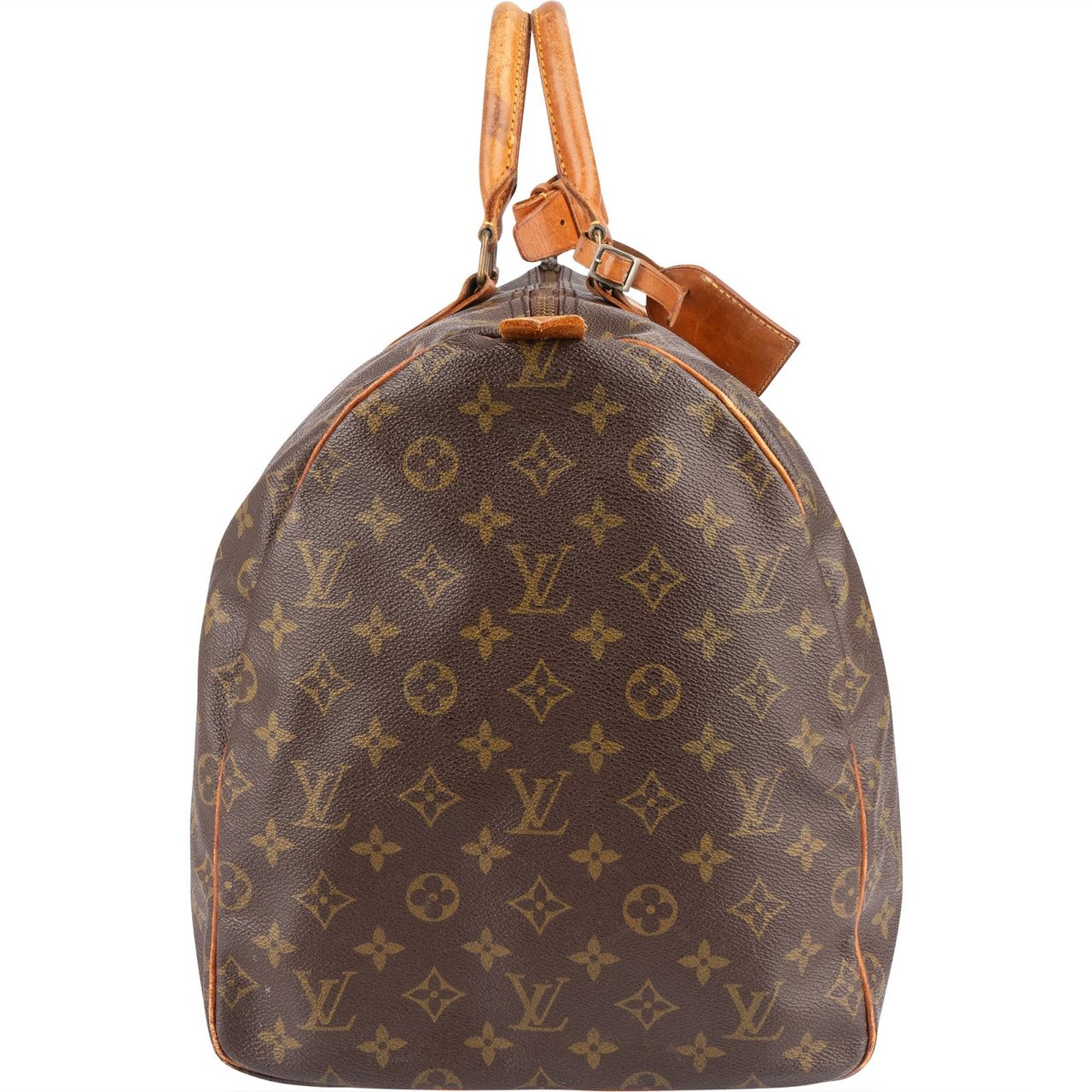 Louis Vuitton Louis Vuitton Monogram Canvas Keepall 55 Travel Bag Bruin