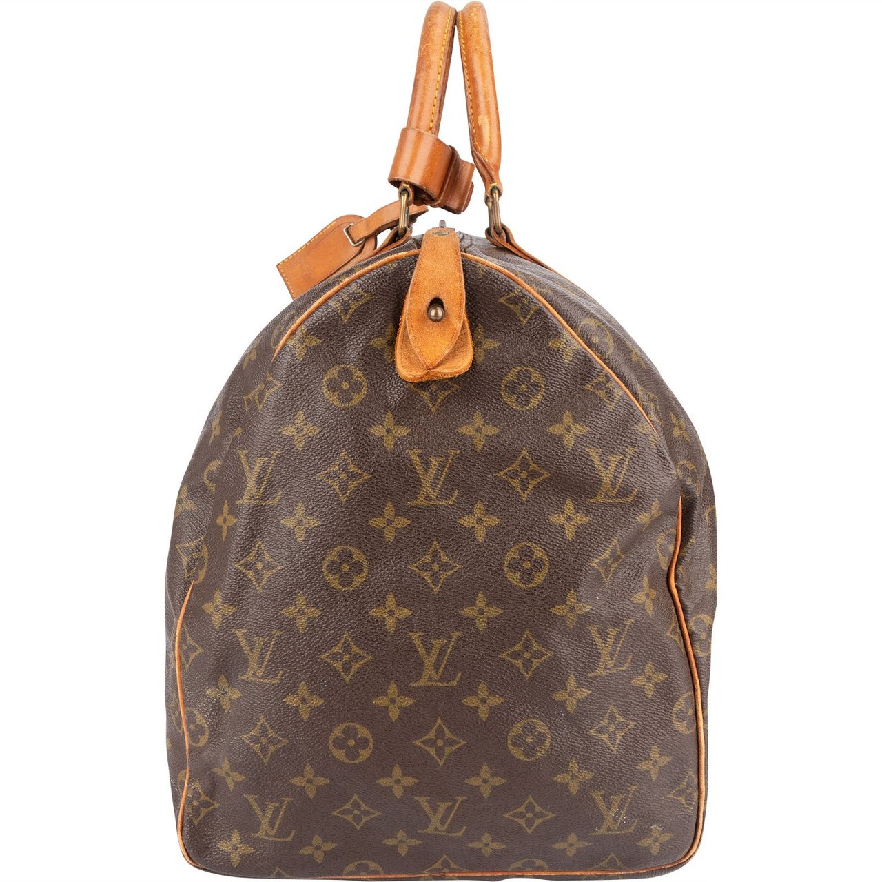 Louis Vuitton Louis Vuitton Monogram Canvas Keepall 55 Travel Bag Bruin