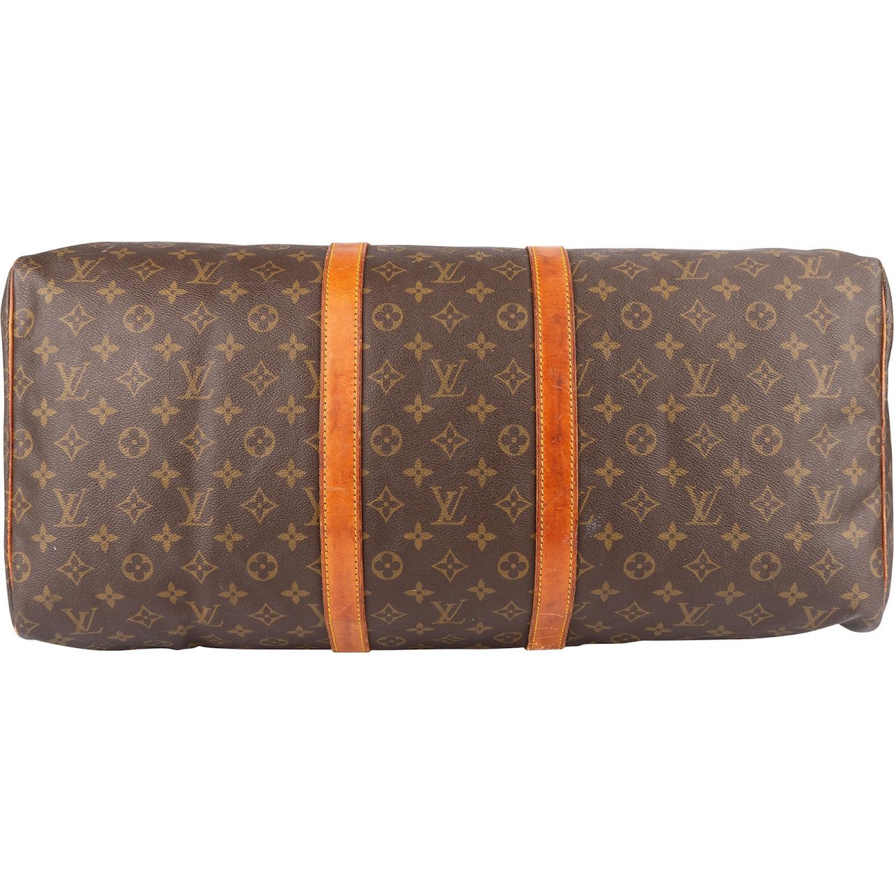 Louis Vuitton Louis Vuitton Monogram Canvas Keepall 55 Travel Bag Bruin