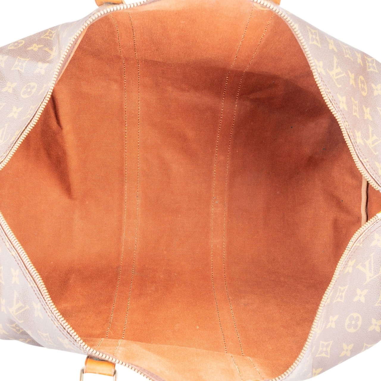 Louis Vuitton Louis Vuitton Monogram Canvas Keepall 55 Travel Bag Bruin