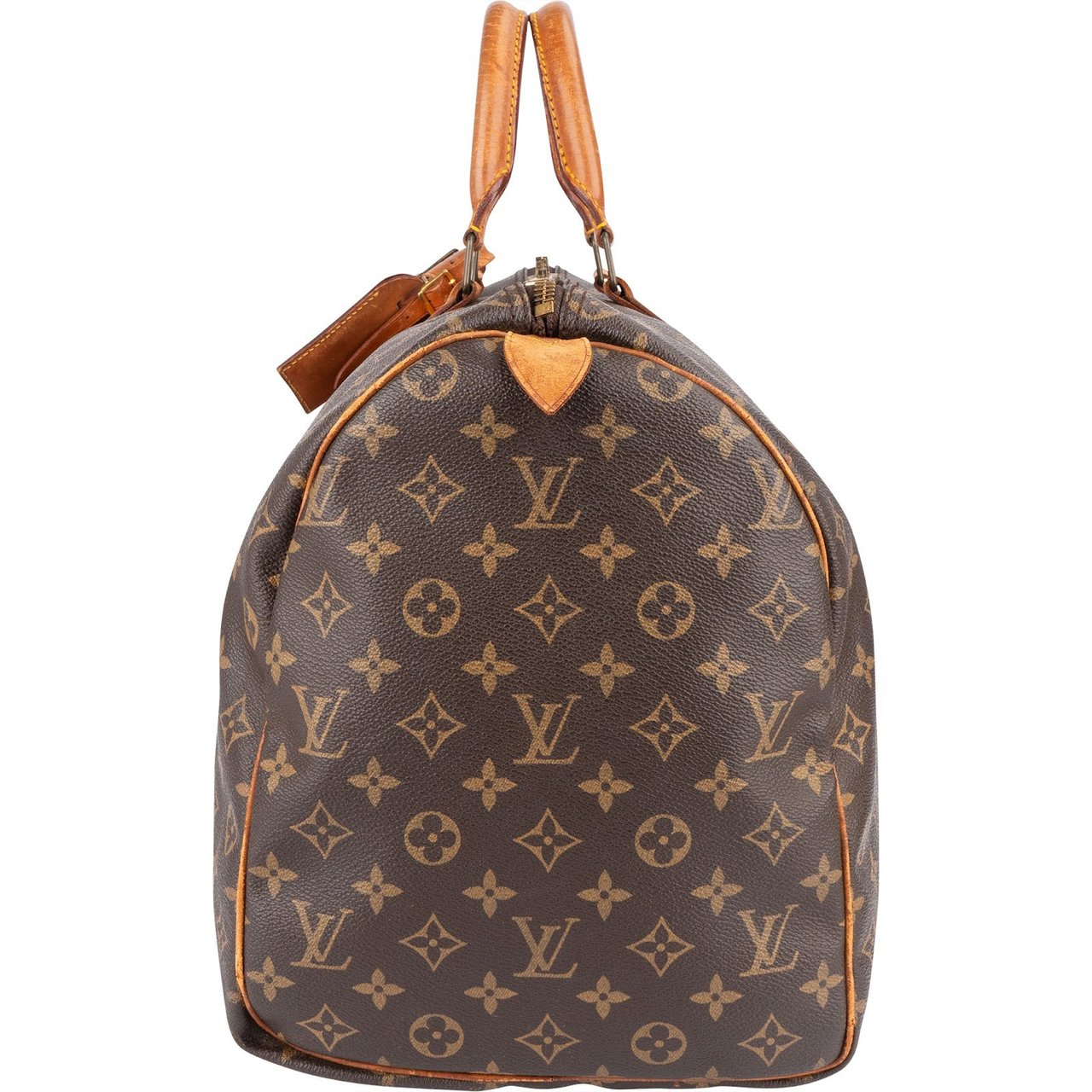 Louis Vuitton Louis Vuitton Monogram Canvas Keepall 50 Travel Bag Bruin