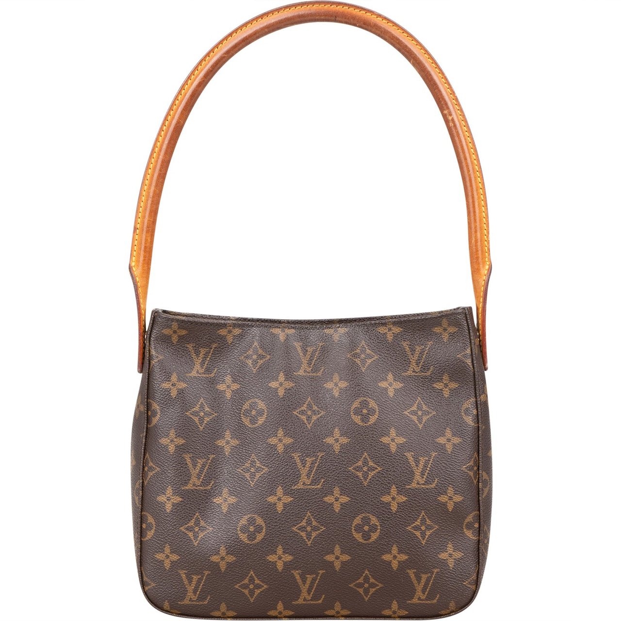 Louis Vuitton Louis Vuitton Canvas Monogram Looping MM Shoulder Bag Bruin