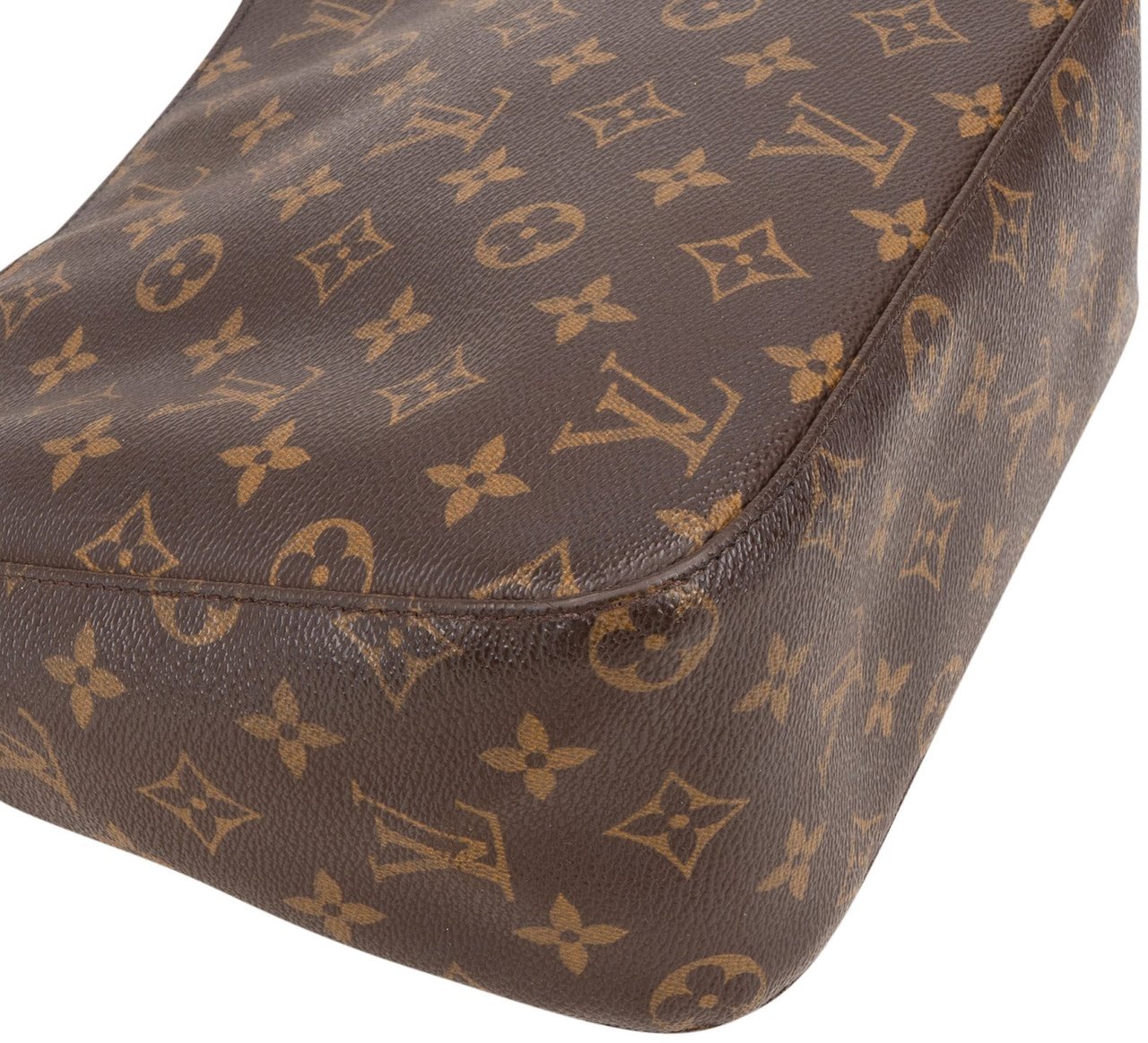 Louis Vuitton Louis Vuitton Canvas Monogram Looping MM Shoulder Bag Bruin