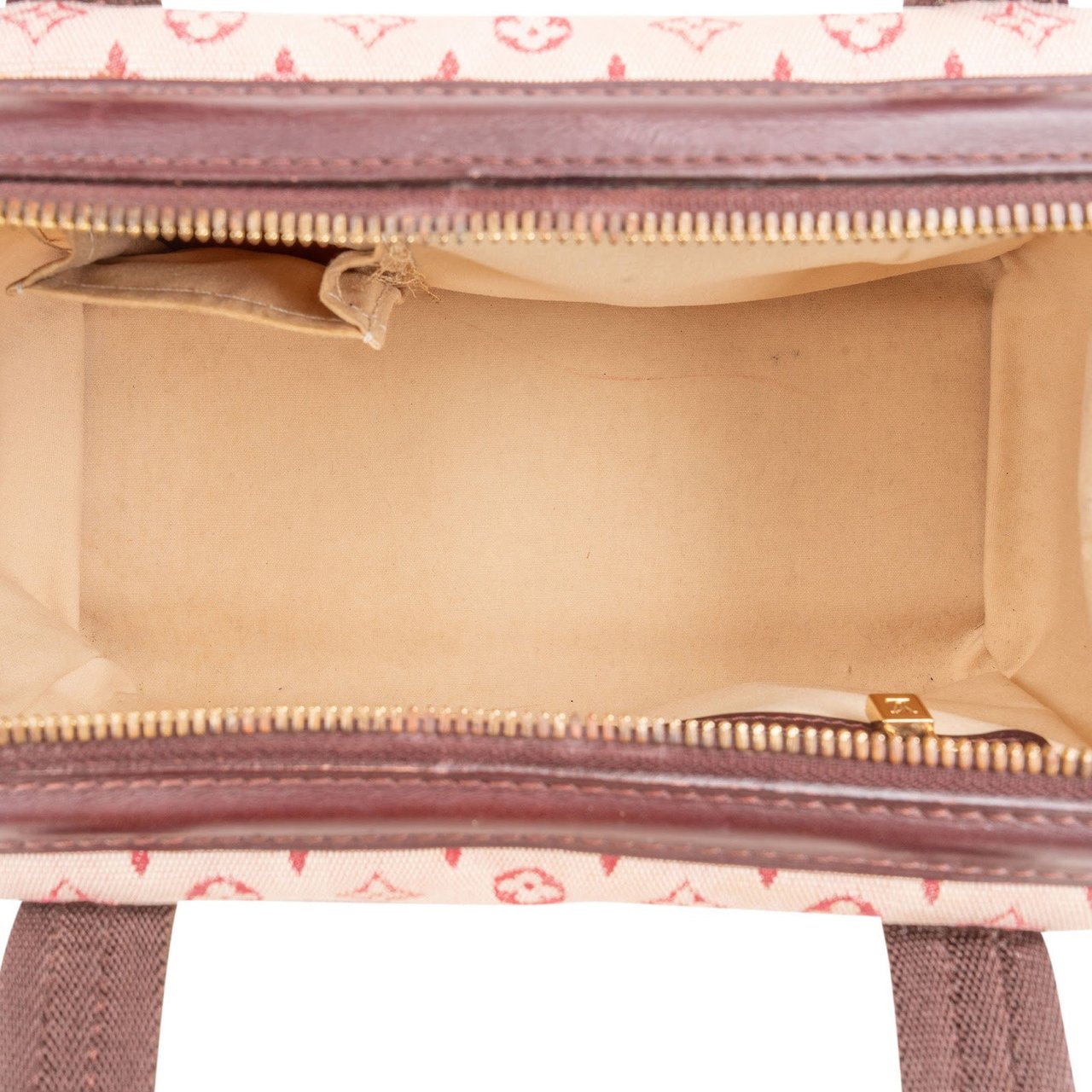 Louis Vuitton Louis Vuitton Mini Lin Monogram Josephine PM Handbag Rood